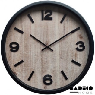 Reloj Madera y Metal 45 cm...