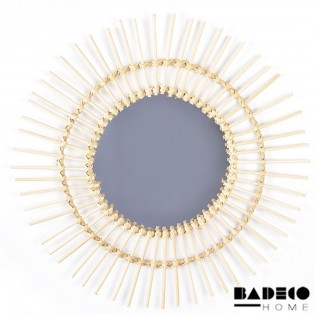 Espejo de Madera Rattan...