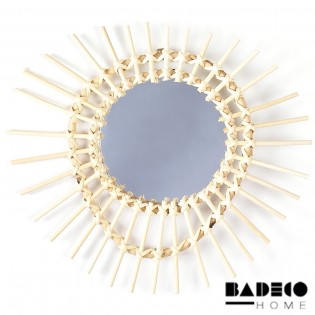 Espejo de Madera Rattan...