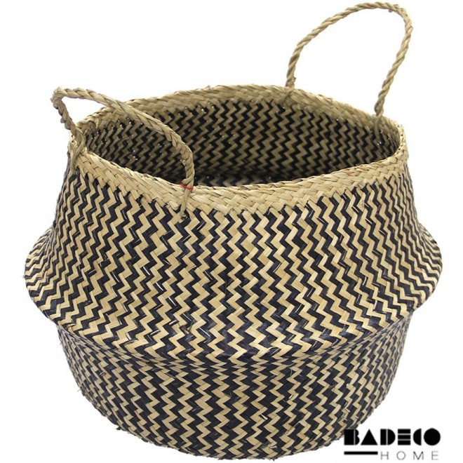 Canasto Fibra Natural Entramado XL...