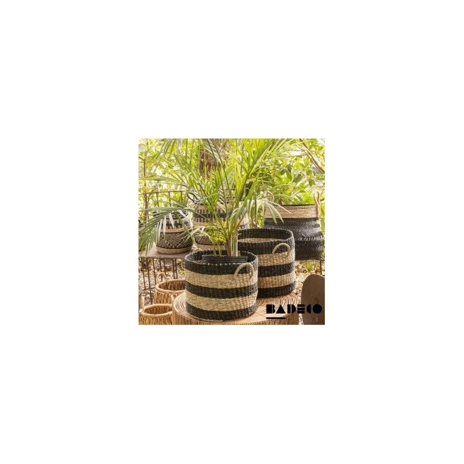 Canastos de Fibra Natural Set x 2 cod...