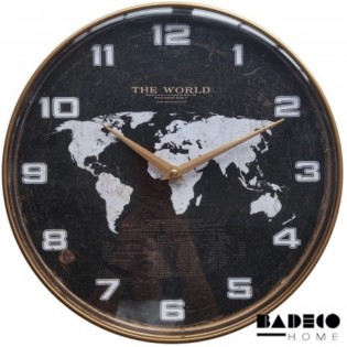 Reloj Metal Dorado 30,5 cm...