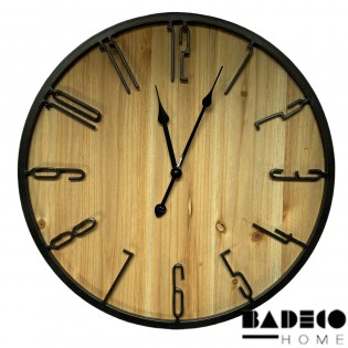 Reloj Madera-Metal 45 cm...
