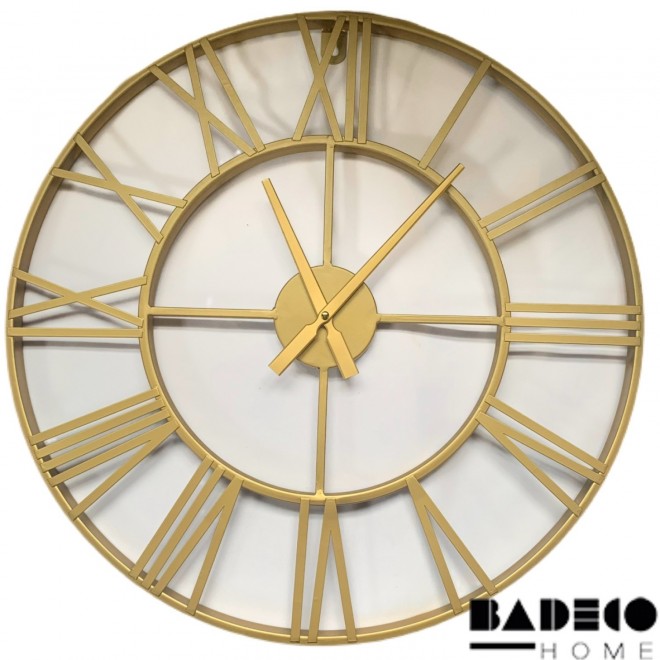 Reloj Metal Numeros romanos 60 cm cod...
