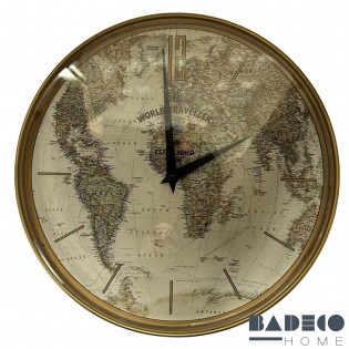 Reloj Metal Dorado 31 cm...