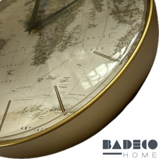 Reloj Metal Dorado 31 cm... 2