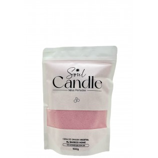 Velas en Perlas Rosa 500g...