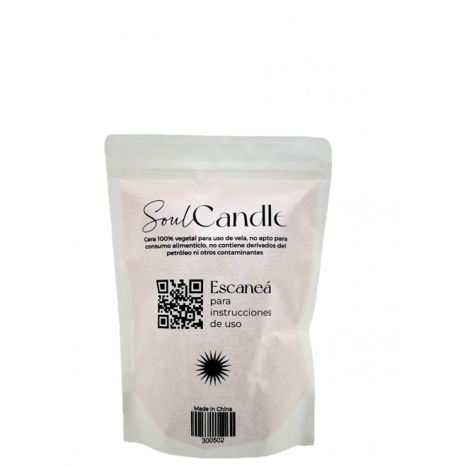 Velas en Perlas Naranja 500g Soul...