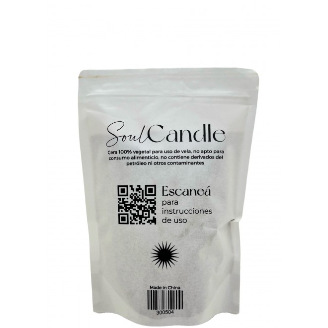 Velas en Perlas Arena 500g Soul CandleⓇ