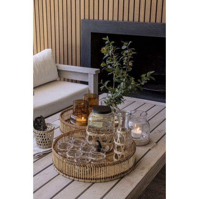 Dispenser de Vidrio con Tapa -...