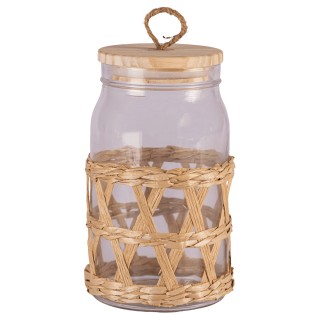 Frasco de Vidrio con Tapa...