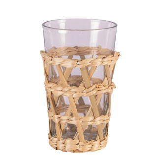 Vaso de Vidrio Cónico con...