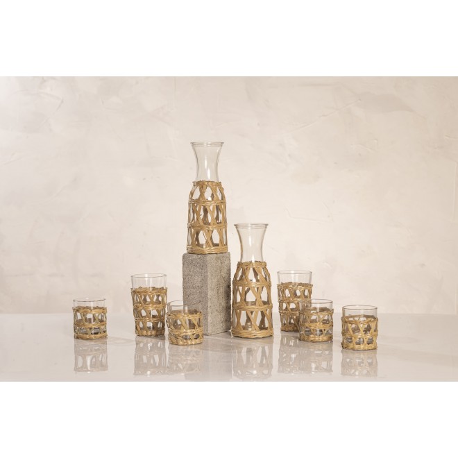 Vaso de Vidrio con Fibra - 280cc cod...