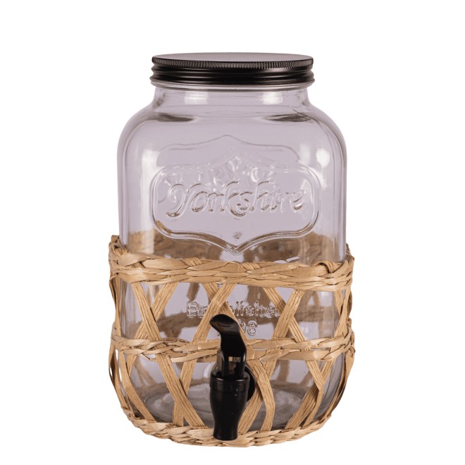 Dispenser de Vidrio con Tapa -...