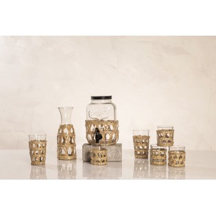 Vaso de Vidrio Cónico con... 2