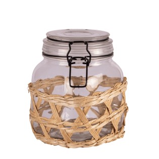 Frasco de Vidrio con Tapa...