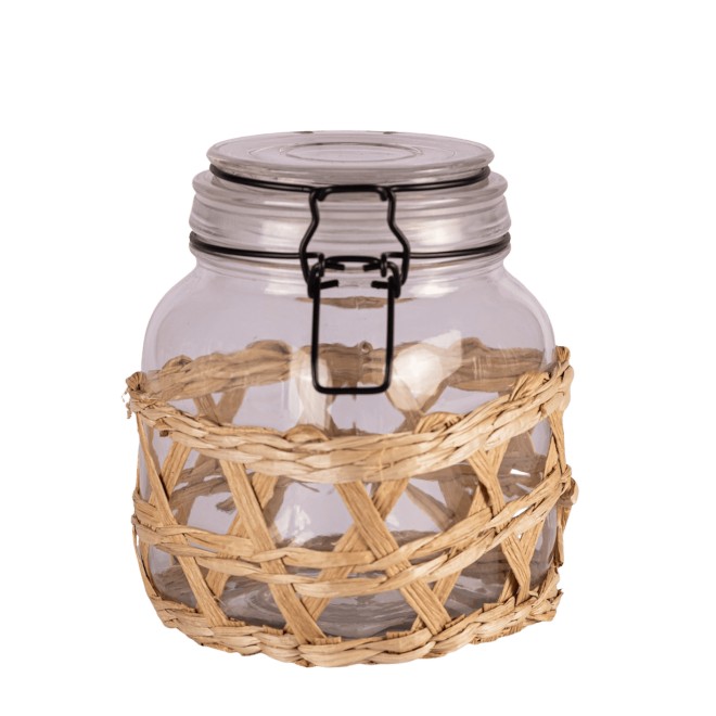 Frasco de Vidrio con Tapa Cierre...