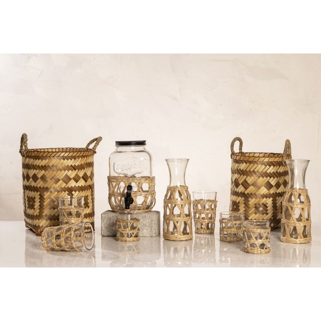 Vaso de Vidrio con Fibra - 280cc cod...