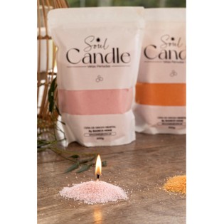 Velas en Perlas Rosa 500g... 2