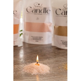 Velas en Perlas Rosa Suave... 2