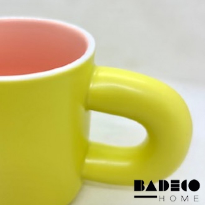 Taza Ceramica Bicolor cod 265128