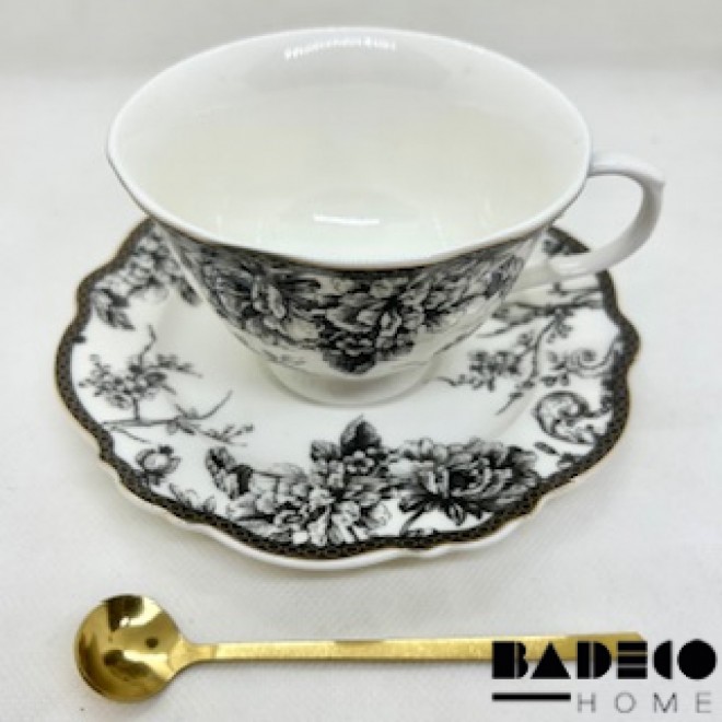 Taza Ceramica de Té - Color Negro cod...
