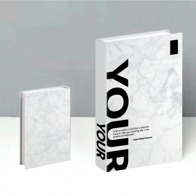 Libro Decorativo x3 con Hojas Blancas...