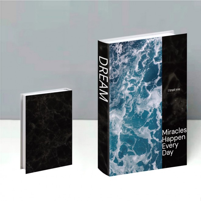 Libro Decorativo x3 con Hojas Blancas...