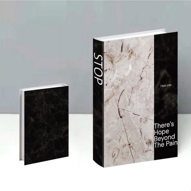 Libro Decorativo x3 con Hojas Blancas...