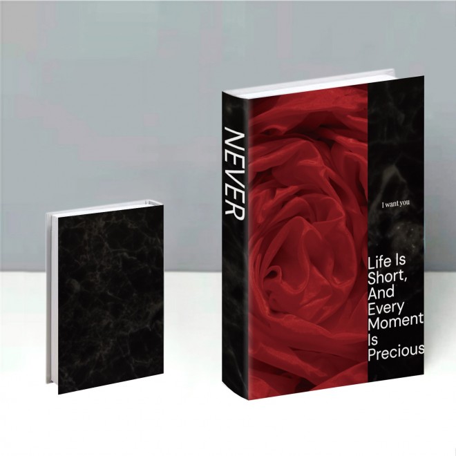 Libro Decorativo x3 con Hojas Blancas...