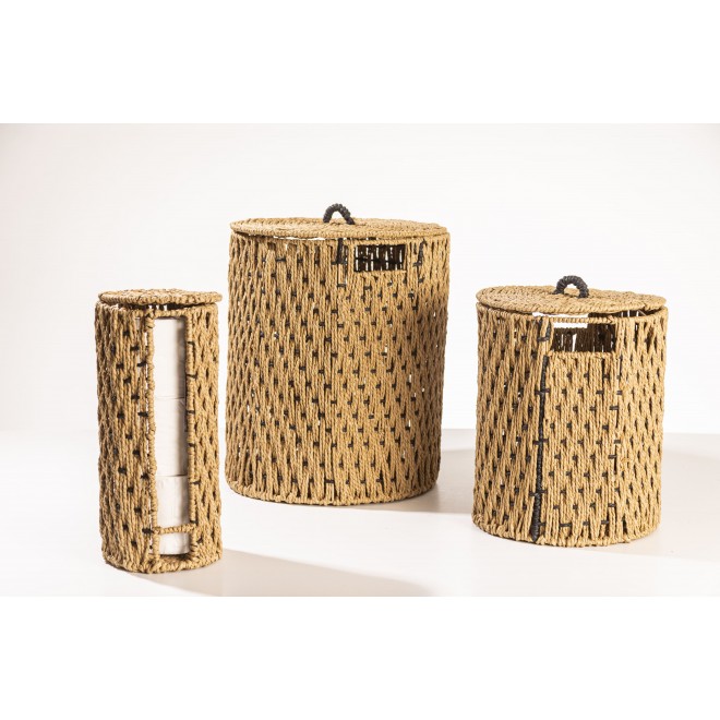 Canastos con Tapa set x2 cod. 497246