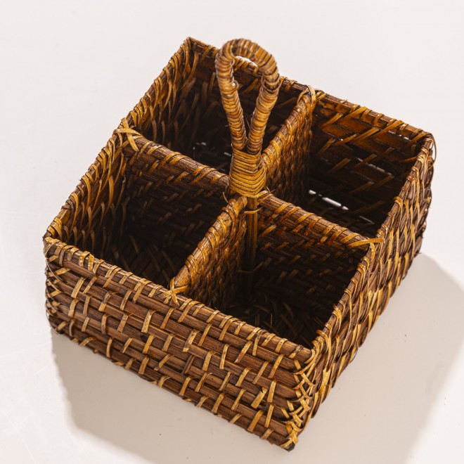 Cubiertero de Rattan cod 1309072