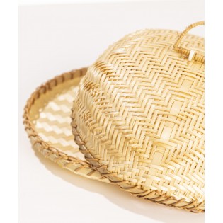 Bandeja con Tapa de Bamboo... 2