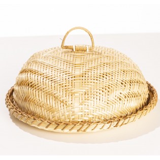 Bandeja con Tapa de Bamboo...