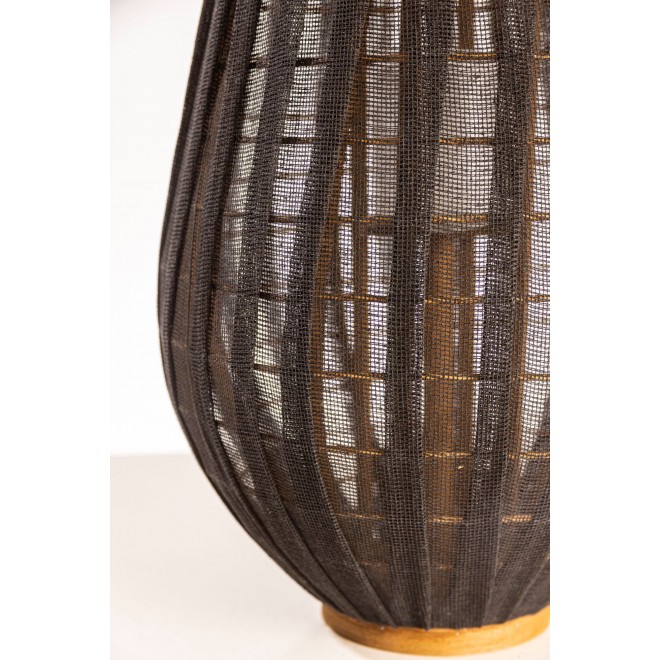 Fanal Revestido Yute Negro 90cm cod...