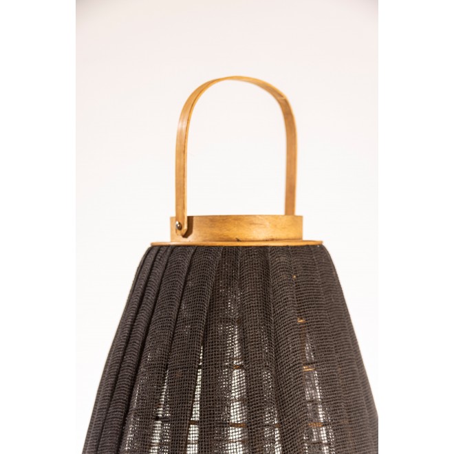 Fanal Revestido Yute Negro 72cm cod...