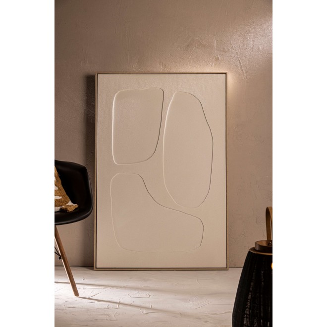 Cuadro Texturado Intervenido Oleo y...