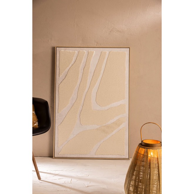 Cuadro Textura de Lana en Relieve 123...