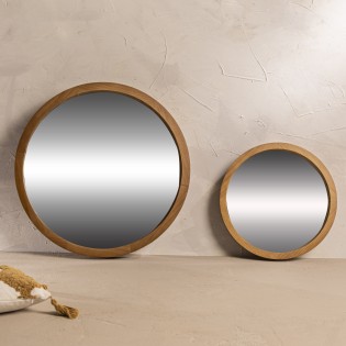 Espejo Madera Lustrada 60... 2