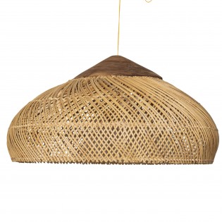 Pantalla de Rattan Natural...