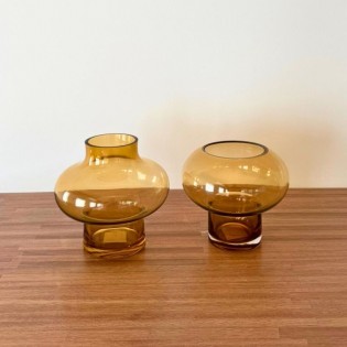 Florero Vidrio Color 19cm x... 2