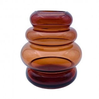 Florero Vidrio Color 23cm x...