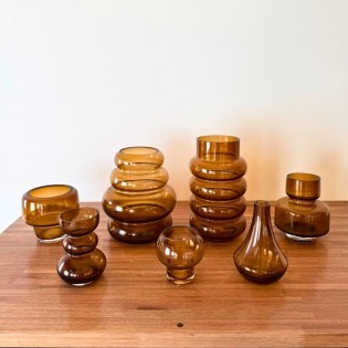 Florero Vidrio Color 16cm x... 2