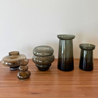 Florero Vidrio Color 14cm x... 2