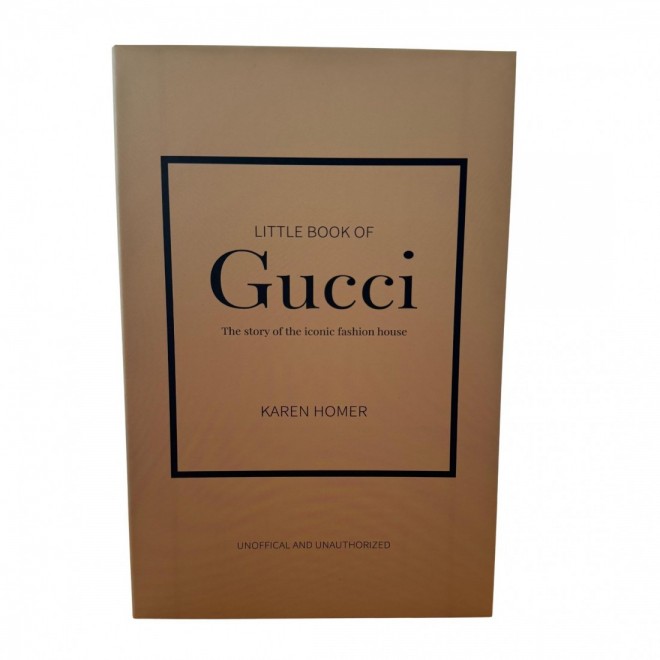 Libro Decorativo Sellado Gucci Beige...