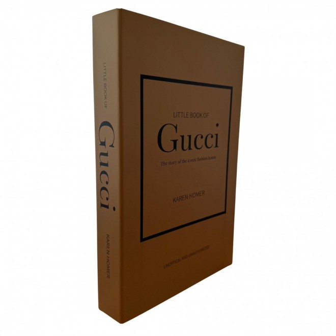 Libro Decorativo Sellado Gucci Beige...