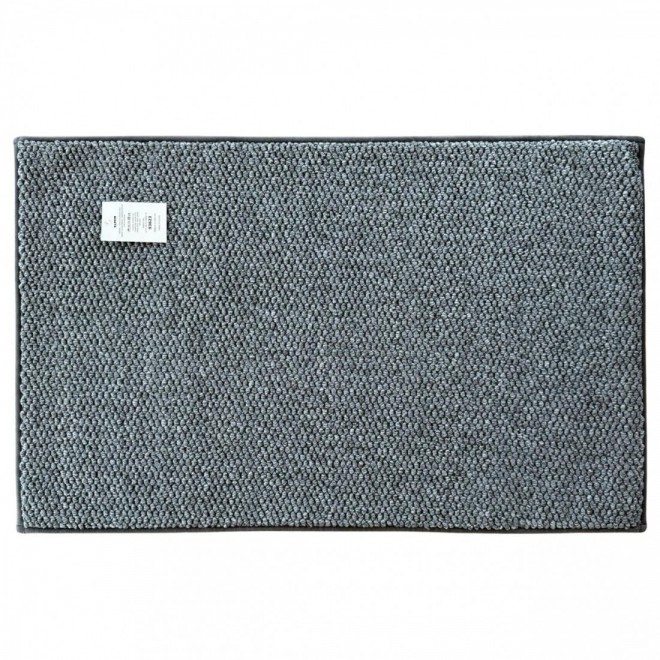 Alfombra Textura Boucle color Gris...