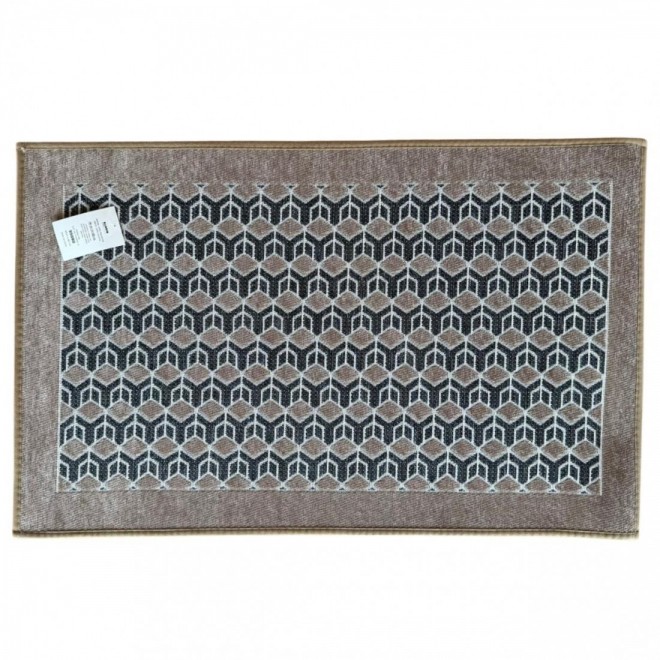 Alfombra Geométrico 3D 80 x 50 cod....