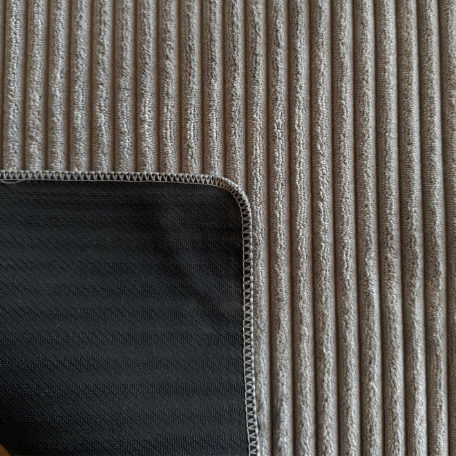 Alfombra Diseño Acanalado color Gris...