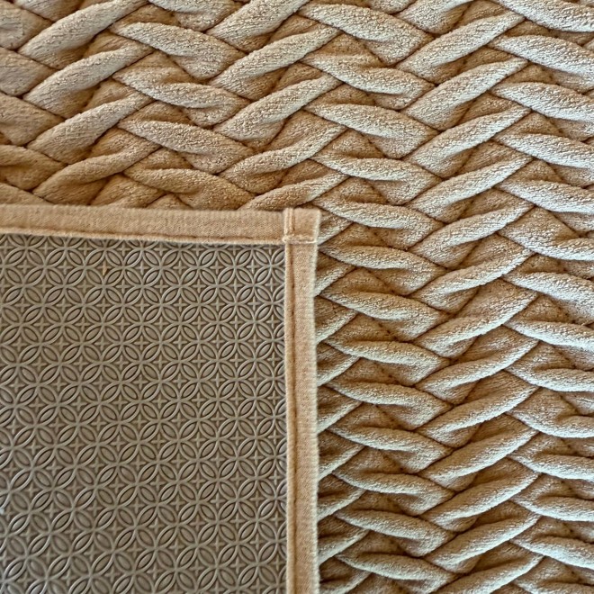 Alfombra Diseño Relieve Trenzado...